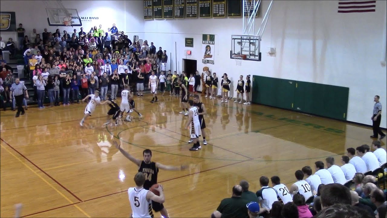 Roncalli Cavs Lucas Lorenz game winning shot-Scott Solberg with the ...