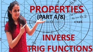 INVERSE TRIGONOMETRIC FUNCTIONS/INVERSE TRIGONOMETRY PART 4/ 8 - CLASS XII 12th CBSE