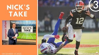 NICK'S TAKE: Cleveland Browns put up a fight against a team with Super Bowl aspirations