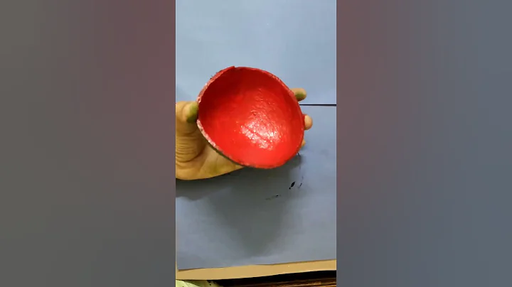 coconut shell painting#watermelon#coconutshellideas#creative#shortsfeed@arrcreativity7230