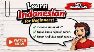 Journey to Indonesian Fluency | Your Step-by-Step Guide to Mastery | Lesson #7