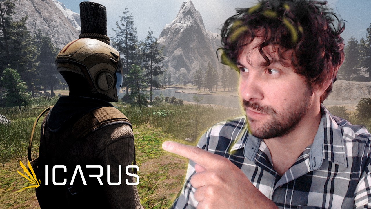 Um jogo de sobrevivência que me surpreendeu - Icarus EP01