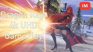 Dragon Raja | Open World | Mobile Ultra Graphics in Native 4k 60fps | iPhone 11 Pro Max Gameplay