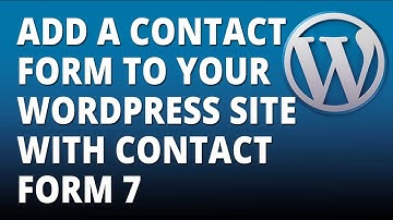 Wordpress - add a contact form to wordpress with contact form 7