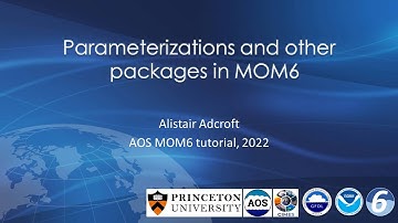 Walkthrough: MOM6 parameterizations