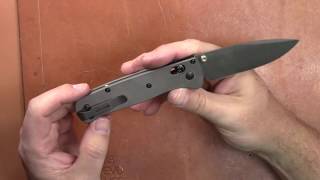 Rockscaledesign Benchmade Bugout Titanium Scales-Installation and Review