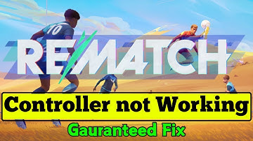 Rematch beta controller not working Fix