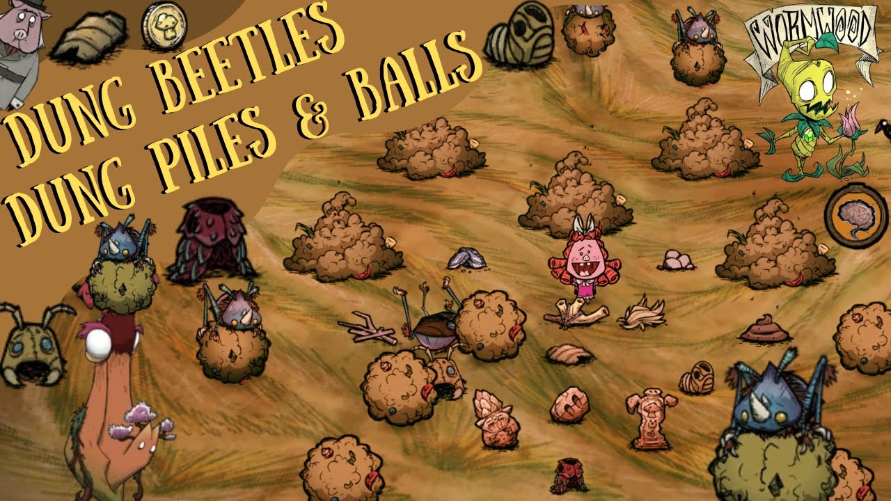 Dung Beetles, Dung Piles & Dung Balls - Don't Starve Hamlet Guide
