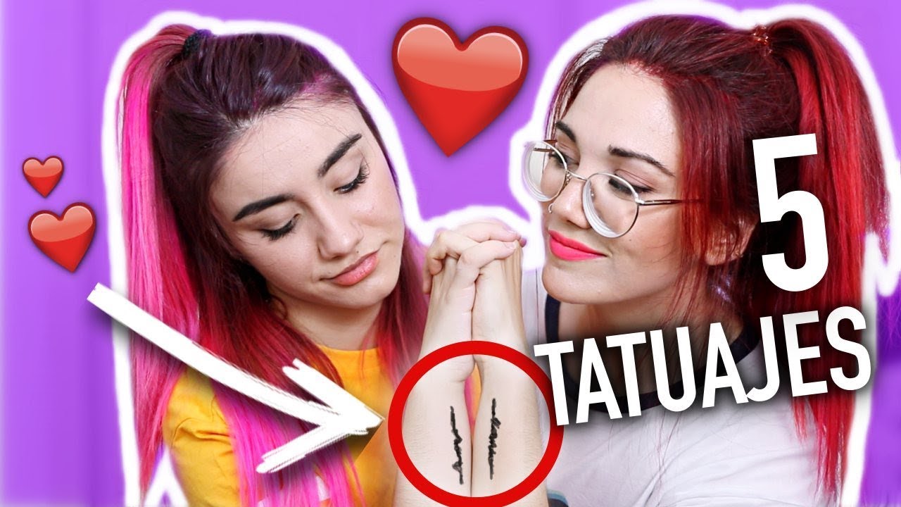 ¡NOS TATUAMOS JUNTAS! 💉😱 TATUAJE de HERMANAS | Carla Laubalo