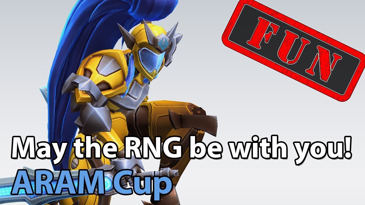 ARAM Cup - May the RNG be with you! - Heroes of the Storm Brawl - YouTube