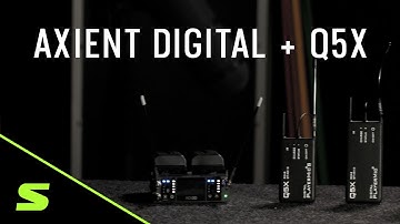 Axient® Digital + Q5X + Shure Plex Lavs