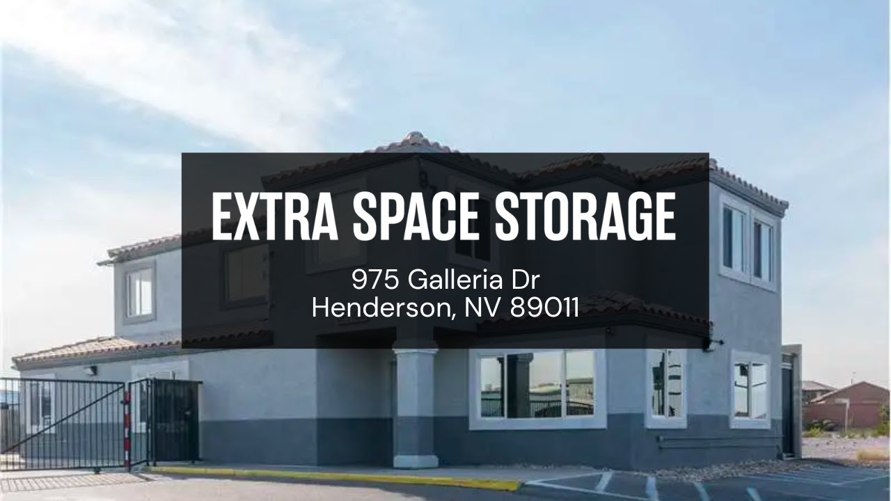 Storage Units In Henderson NV On Galleria Dr Extra Space Storage Storage Units In Henderson NV On Galleria Dr Extra Space Storage