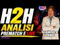 Importanza H2H (scontri diretti) per l'Analisi prematch e Live di una partita. Dove vederli Gratis