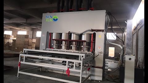 auto loading MDF/pb double side Automatic Short Cycle Melamine Laminating Hot Press Production Line