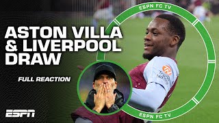 FULL REACTION: Aston Villa DRAW with Liverpool  Typical endofseason game ‍♂  Steve Nicol