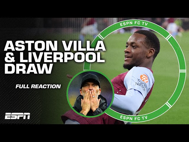 FULL REACTION: Aston Villa DRAW with Liverpool 👀 Typical end-of-season game 🤷‍♂️ - Steve Nicol class=