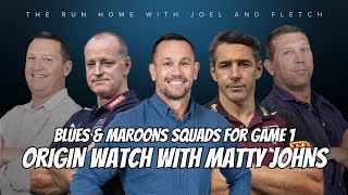 #NRL | Matty Johns joins Fletch & Missile on the Origin team selections and snubs!