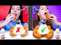 Asmr twin telepathy cake decorating challenge  eating sounds lilibu