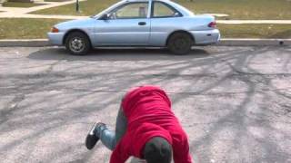 pop lock and footwork freestyle