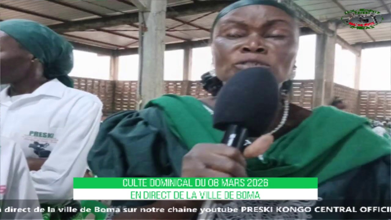 Diffusion en direct de PRESKI KONGO CENTRAL OFFICIEL