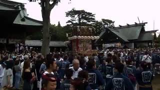 20160918 1046やわたんまち2日目鶴ケ谷八幡宮を後に年番神明町