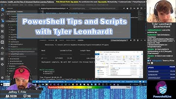 February 7, 2019 - Powershell tips and scripts with Tyler Leonhardt