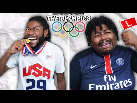 Different Types Of Fans During The Olympics