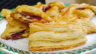 CARA SIMPEL BUAT PUFF PASTRY, TANPA MIXER 🍓 TANPA RAGI🍓TANPA MASUK KULKAS🍓TANPA TELUR@momslilis