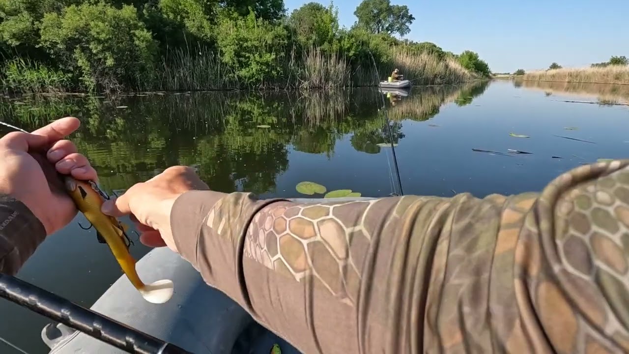 Две трофейные щуки малой реки