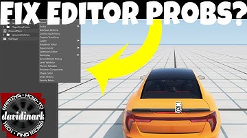 BeamNG Drive - More WORLD EDITOR Troubleshooting! BeamNG Drive Tutorial