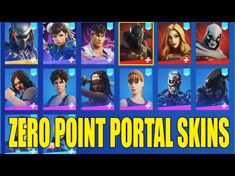 ALL Zero Point Portals Skins in Fortnite