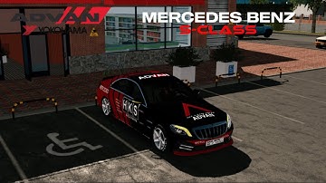 Advan Mercedes Benz S-Class Design Tutorial | Car Parking Multiplayer
