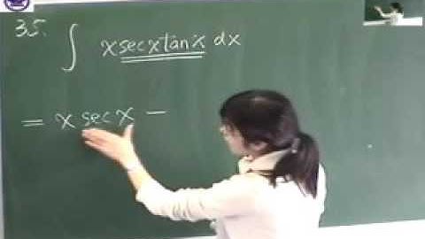 7-2 Trigonometric Integrals (1/2)