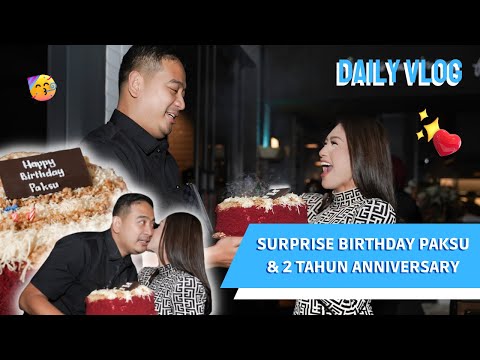 DAILY VLOG#4 PAKSU ULTAH! 2 TAHUN ANNIVERSARY TATA JANEETA - BROTOSENO DISURPRISEIN BUNDA MAIA