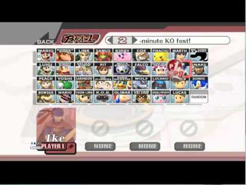 dolphin emulator super smash bros brawl save files