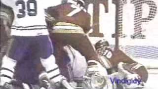 Flames - Canadiens melee 5/25/89