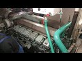 Mitsubishi Marine Diesel Engine S12R-MPTA Start Up After Periodic Maintenance MTS IMPERIAL GAS 85