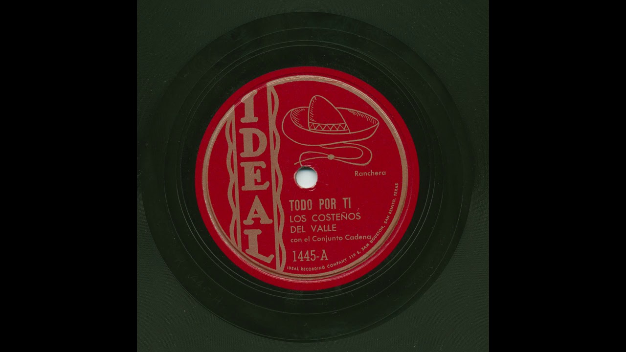 Los Costeños Del Valle - Todo Por Ti - Ideal 1445-A