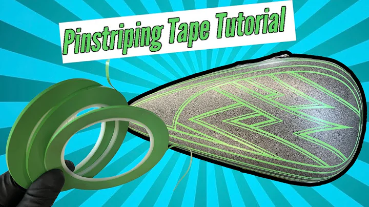 How to lay out Fineline Pinstriping Tape