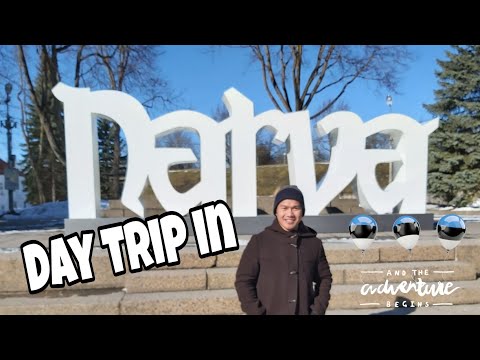 NARVA DAY TOUR: My first time in Narva, Estonia | Travel Vlog 06