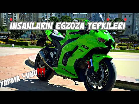 YAPMA ŞUNU !!! / İNSANLARIN EGZOZA TEPKİLERİ / KAWASAKİ ZX10RR SC PROJECT (MOTOVLOG)