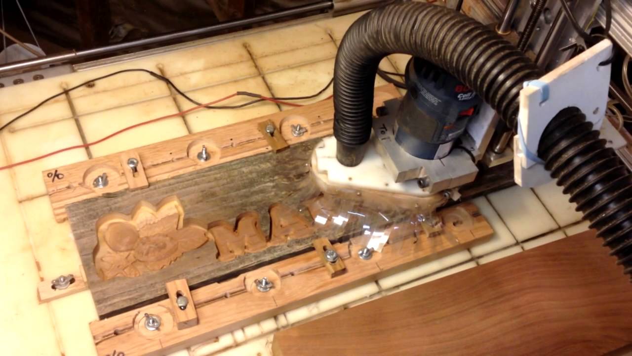 Hooked on CNC Custom 3D Wood Carving - YouTube