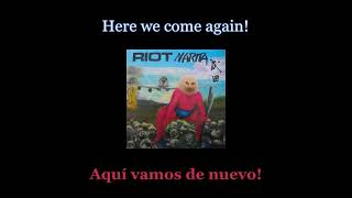 Riot - Here We Come Again - 06 - Lyrics / Subtitulos en español (Nwobhm) Traducida