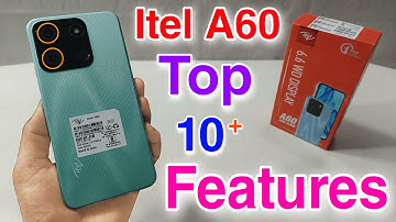 Itel A60 Top 10+ Features || Itel A60 Camera Test, Hidden Features, Big Display