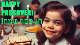 "Der Seder" - Passover Song. Yiddish Song.  Klezmer. Jewish Music. Seder Song. Joyous! (captions)