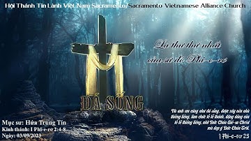 HTTL Sacramento | TCSĐ PHI-E-RƠ: ĐÁ SỐNG | MSQN Hứa Trung Tín | Ngày 03/09/2023