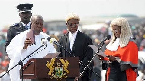 2025 Presidential Inauguration: Swearing-In of H.E John Mahama as Ghana's President
