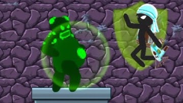 900 Zombie Chapter 5 Laboratory level 126-127 Stickman Zombie Shooter gameplay