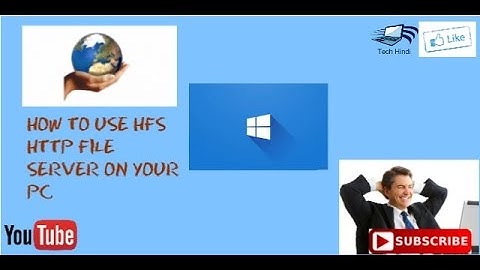 How to share files using HFS