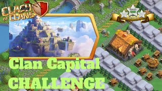 Easily 3 stars the Clan Capital Challenge (clash of clans)